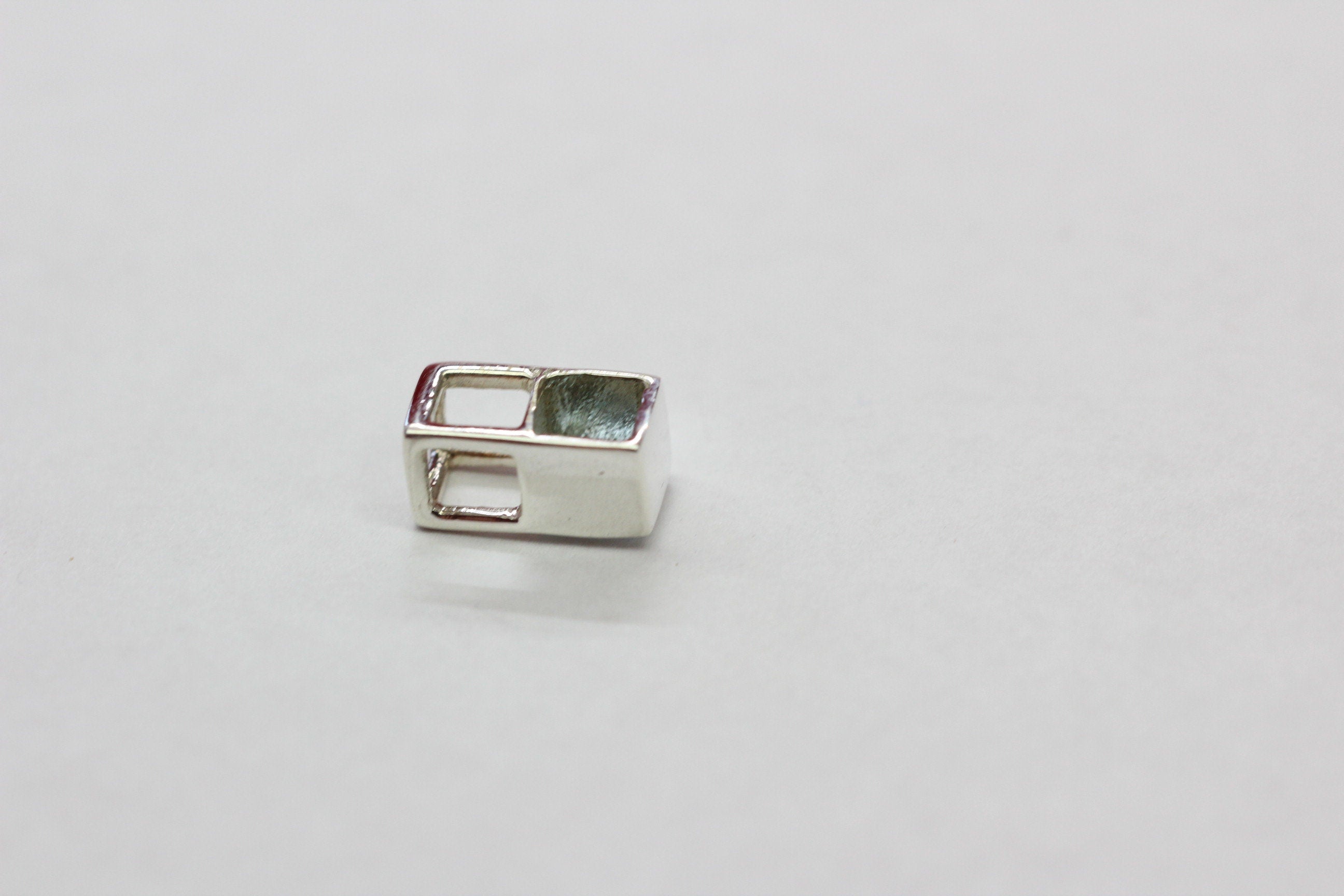 Design pur 0,6 Carat Blautopas Anhänger 925 Silber Colier Kette  Designschmuck