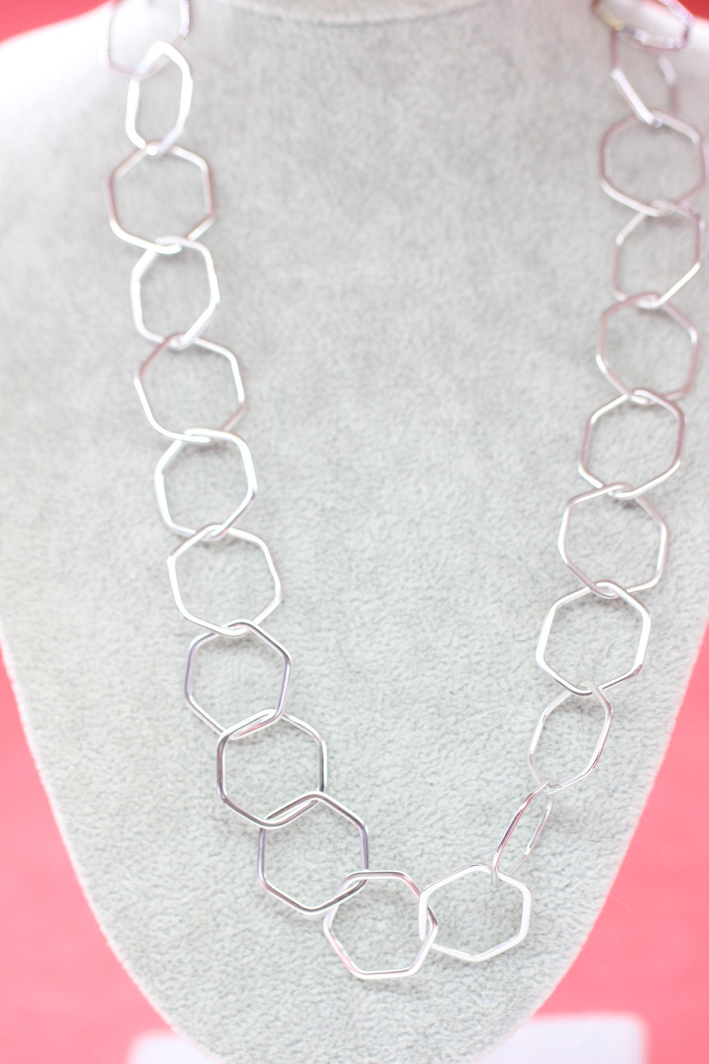 Design Silber Colllier ca 43 cm Designschmuck Top Kette Silbercollier