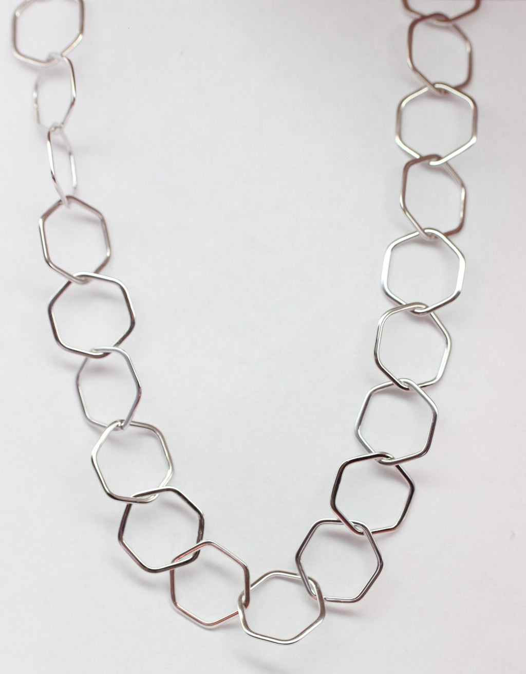 Design Silber Colllier ca 43 cm Designschmuck Top Kette Silbercollier