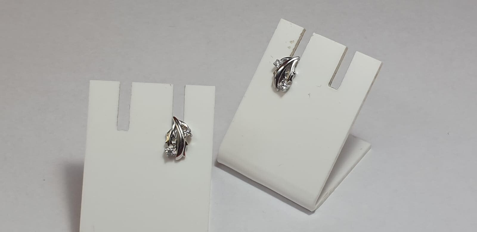 Edle funkelnde Zirkonia Ohrstecker Ohrschmuck 925 Silber American Diamant