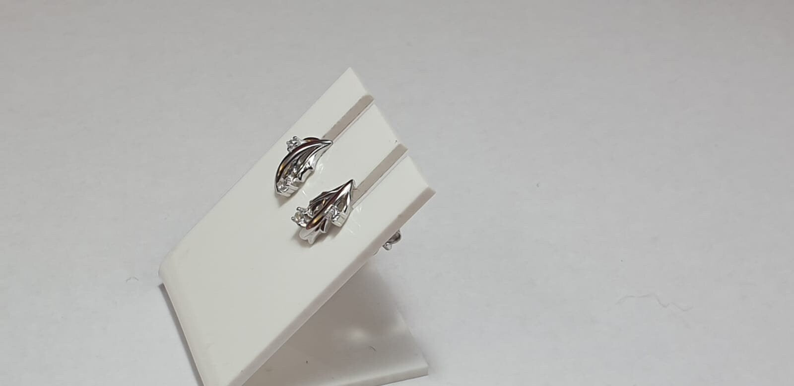 Edle funkelnde Zirkonia Ohrstecker Ohrschmuck 925 Silber American Diamant