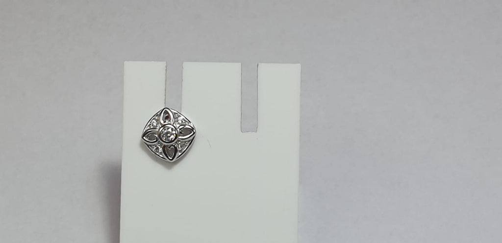 Edle Zirkonia Ohrstecker 925 Silber Ohrschmuck American Diamant Top Edel