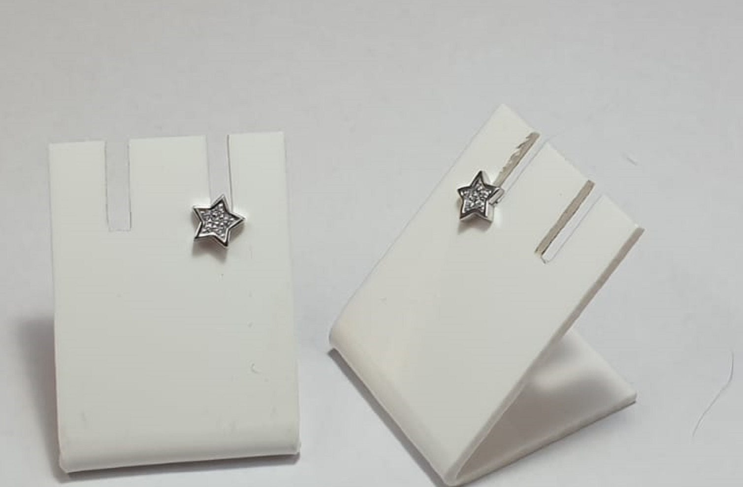 Edle Stern Ohrstecker 925 Silber mit Zirkonia American Diamant Ohrstecker