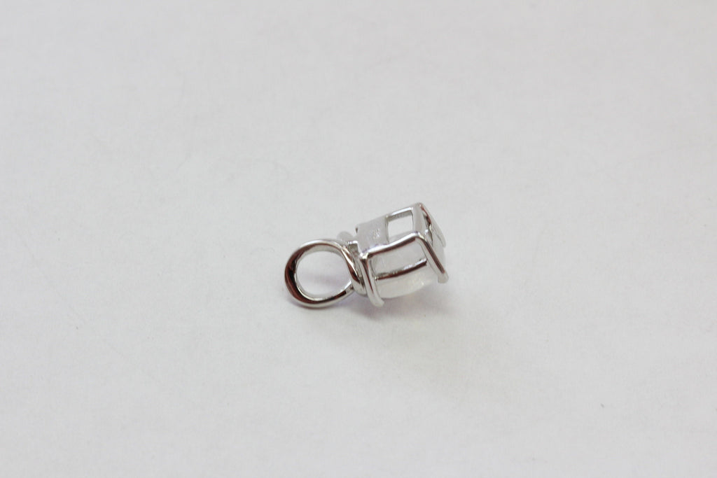 Edler 1,40 Carat Mondlichttopas Anhanger 925 Silber Checker Schliff top Edelstein