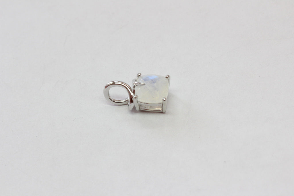 Edler 1,40 Carat Mondlichttopas Anhanger 925 Silber Checker Schliff top Edelstein