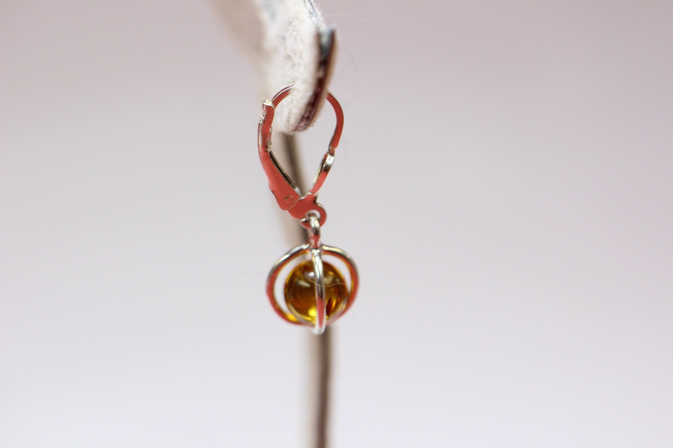 Edle Bernstein Ohrhanger 925 Silber edler Bernstein aus Litauen Top Schmuck