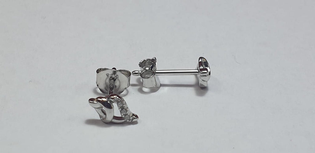 Edle Zirkonia Ohrstecker 925 Sterling Silber American Diamant Ohrschmuck Top