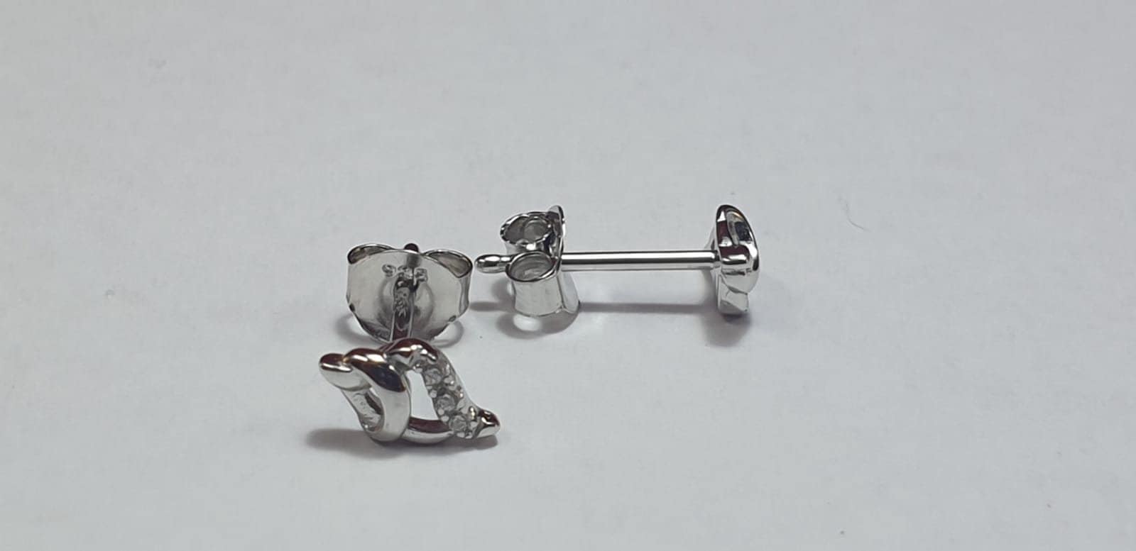 Edle Zirkonia Ohrstecker 925 Sterling Silber American Diamant Ohrschmuck Top