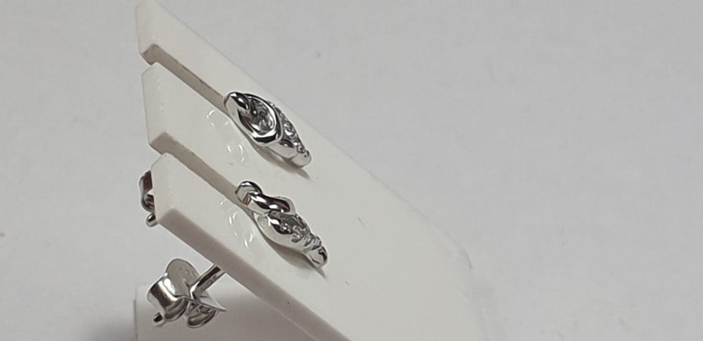Edle Zirkonia Ohrstecker 925 Sterling Silber American Diamant Ohrschmuck Top
