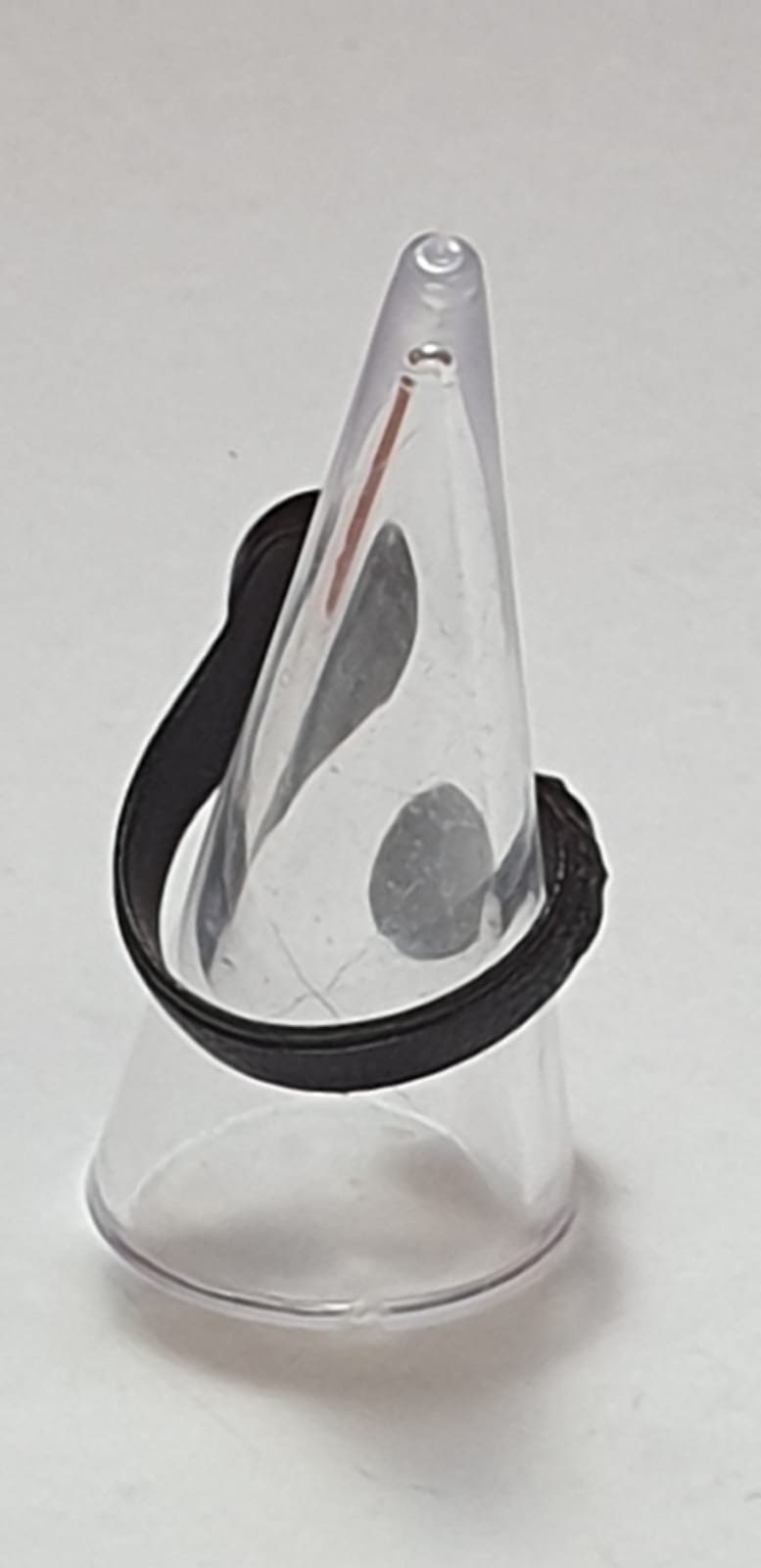 Cabochon Lederring Bernstein