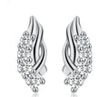 Edle Zirkonia Ohrstecker 925 Silber Cubic Zircon American Diamant Top Edel