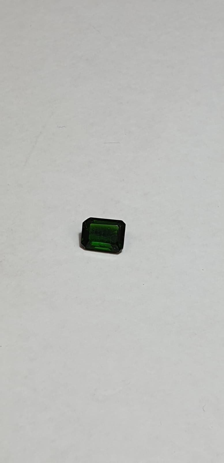 0,93 Carat Chrom Diopsid aus Russland AAA Qualitat Octagon Schliff Top Qualitat