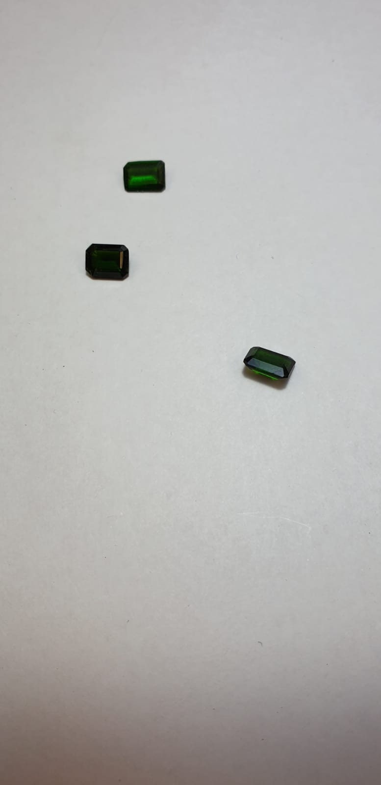 0,93 Carat Chrom Diopsid aus Russland AAA Qualitat Octagon Schliff Top Qualitat