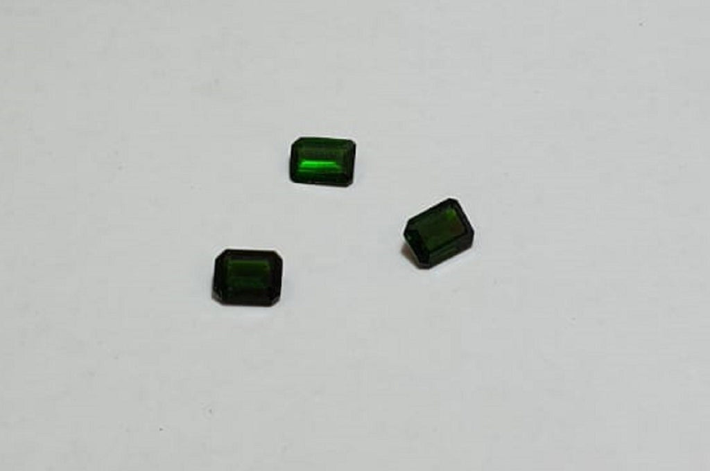 0,93 Carat Chrom Diopsid aus Russland AAA Qualitat Octagon Schliff Top Qualitat