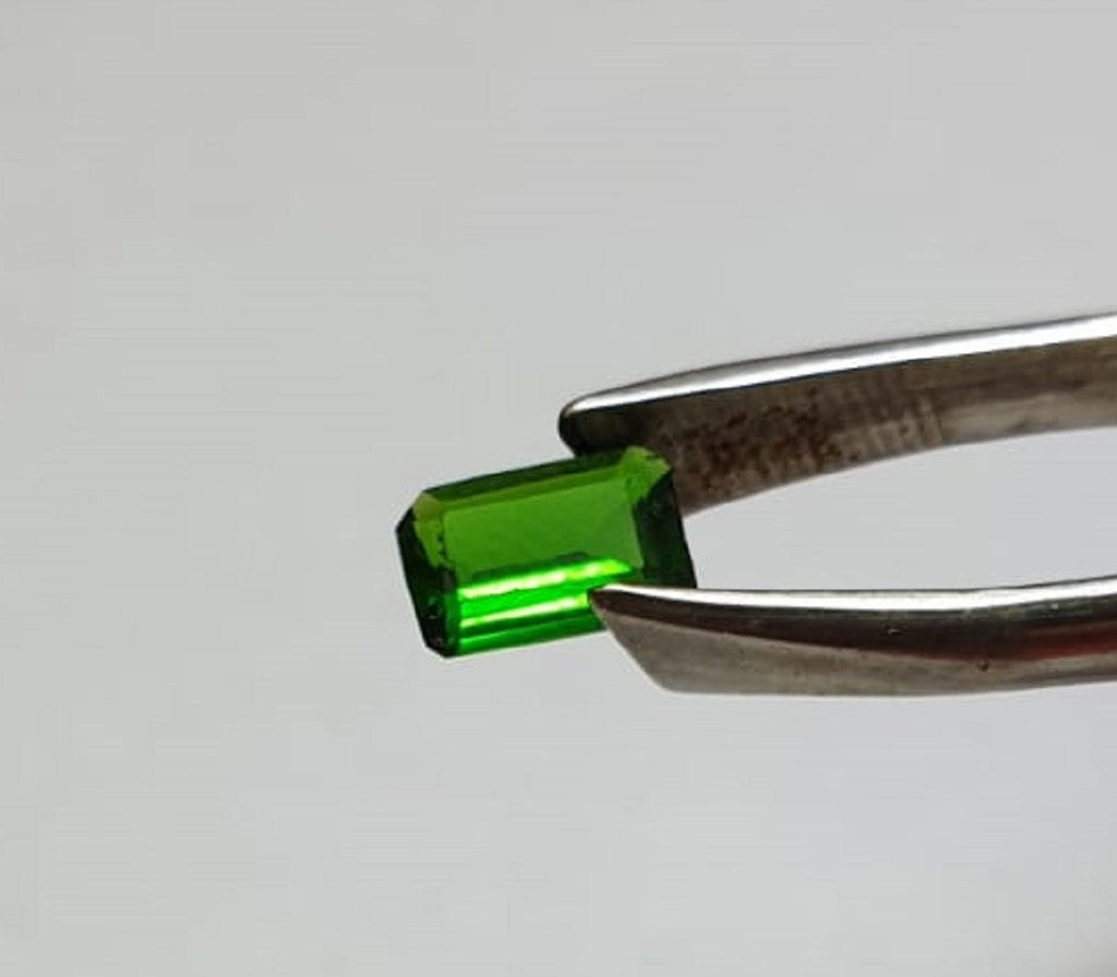 0,93 Carat Chrom Diopsid aus Russland AAA Qualitat Octagon Schliff Top Qualitat
