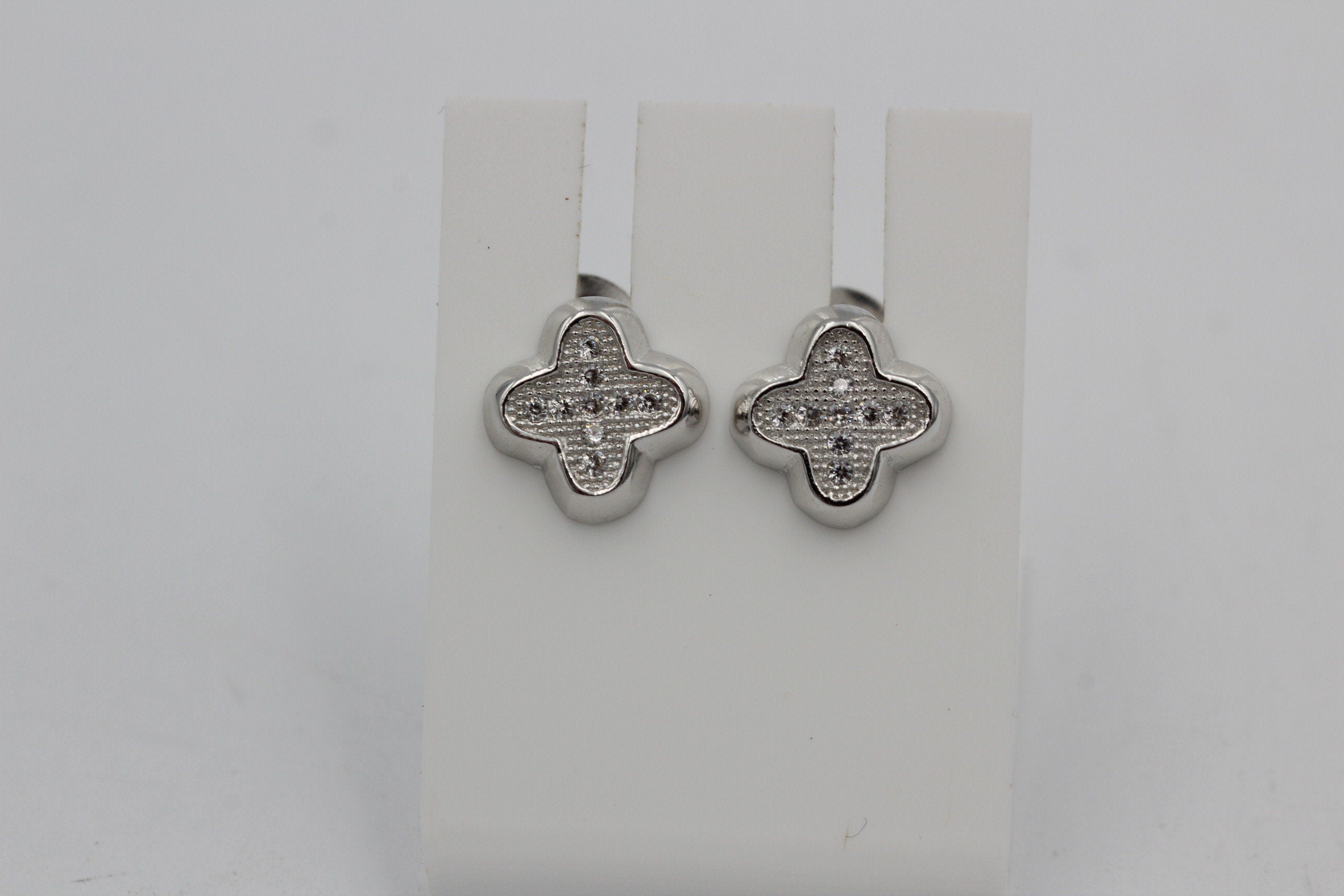 Ohrstecker 925 Sterling Silber mit Zirkonia Ohrringe Silberohrringe Sonderposten
