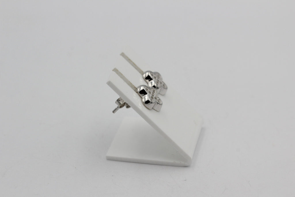 Ohrstecker 925 Sterling Silber mit Zirkonia Ohrringe Silberohrringe Sonderposten