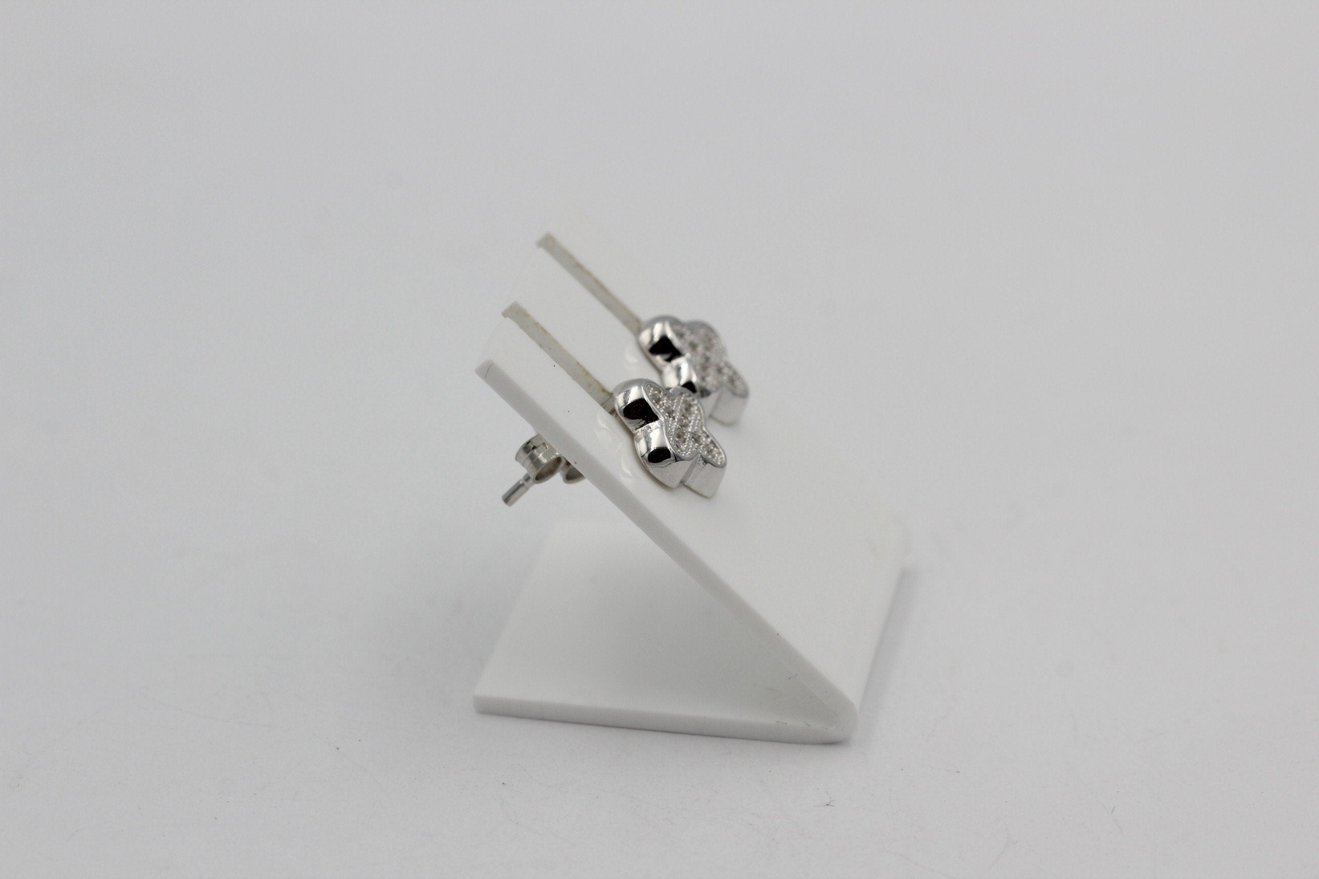 Ohrstecker 925 Sterling Silber mit Zirkonia Ohrringe Silberohrringe Sonderposten