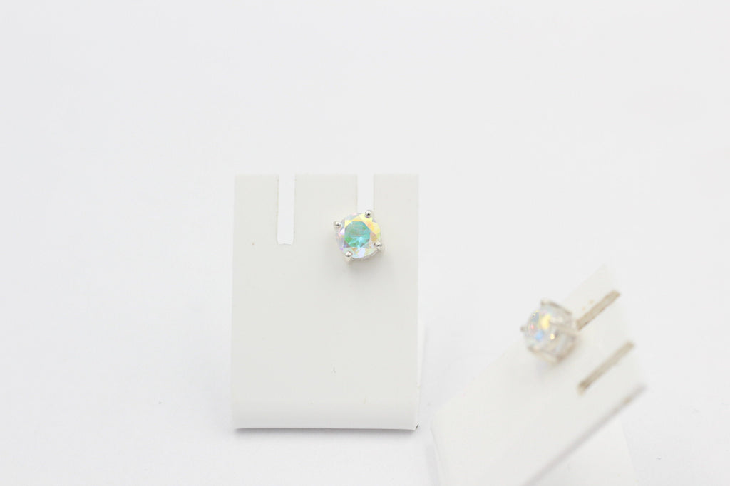 1,85 Carat Mystic Topas Ohrstecker 925 Silber Merlinite Mystic Ohrschmuck