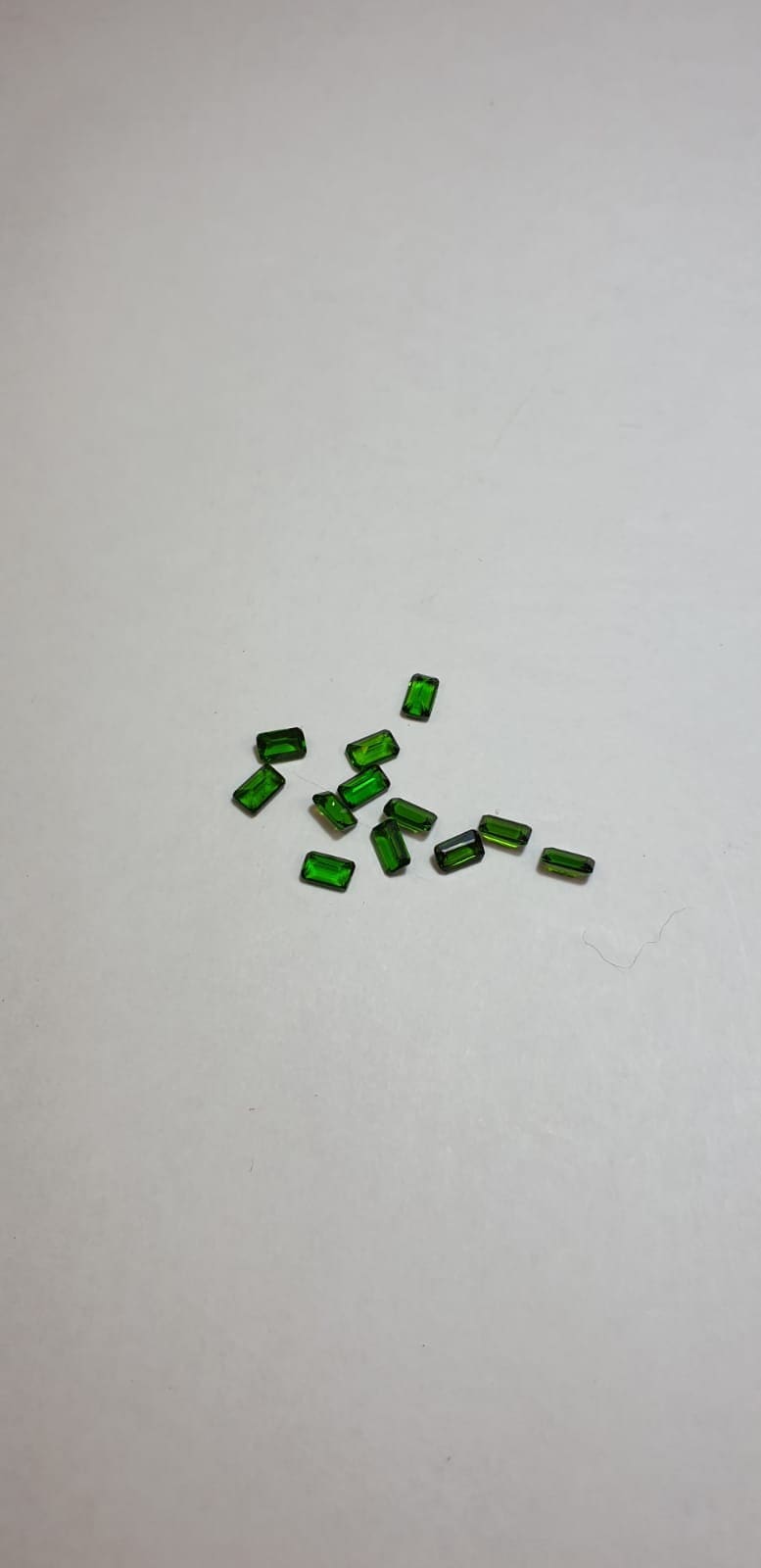 0,43 Carat Chromdiopsid Octagon AAA Qualitat aus Russland Top