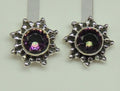 Edler 0,95 Carat Mystik Topas Ohrstecker 925 Silber Ohrring Ohrschmuck