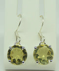 Edle 5,0 Carat Limonen Quarz Ohrhanger 925 Silber Lemonquarz Quarz Ohrstecker