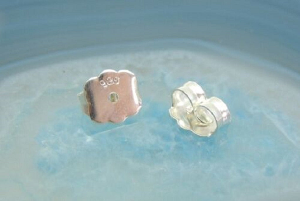 1 x  Flagel, Ohrmutter, ohrflagel, Ersatzteil, far Ohrstecker , 6 mm, Silber 925
