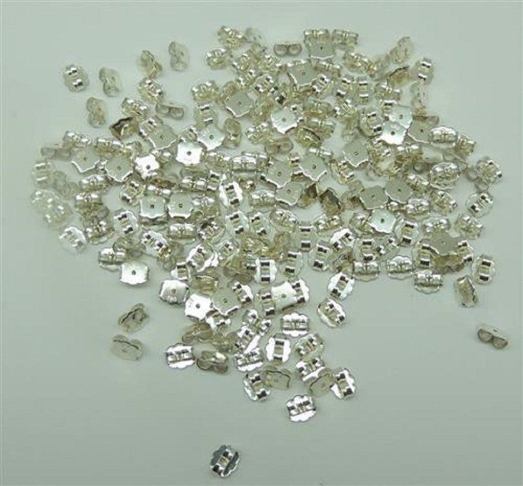 1 x  Flagel, Ohrmutter, ohrflagel, Ersatzteil, far Ohrstecker , 6 mm, Silber 925