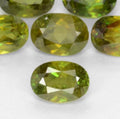 0,42 Carat sehr seltener grüner Sphen VS - SI Qualitat aus Sri Lanka Ovalschliff