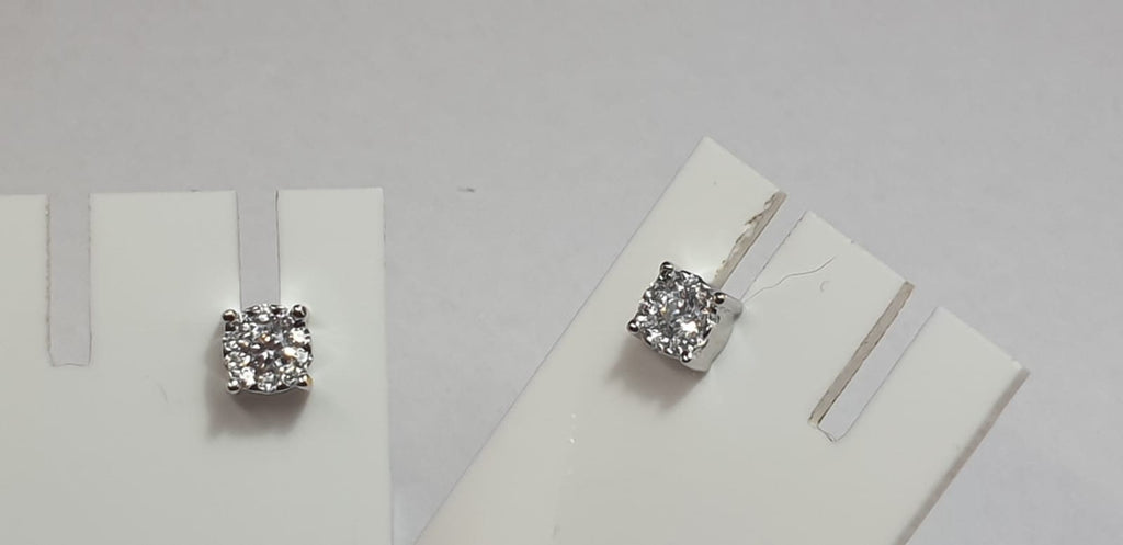 Edle Ohrstecker mit Zirkonia 925 Silber Unisex..ein Traum aus Silber und Zirkonia