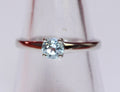 Edler 1,15 Carat Blautopas Ring 925 Silber Fingerring sky blue Grasse 7 / 15 / 45