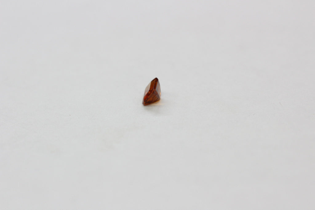 1,17 Carat orange Hessonit Granat Edelsteinn Oktagonschliff Sammlerstein VS Qualitat