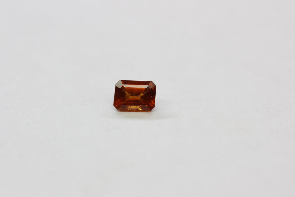 1,17 Carat orange Hessonit Granat Edelsteinn Oktagonschliff Sammlerstein VS Qualitat