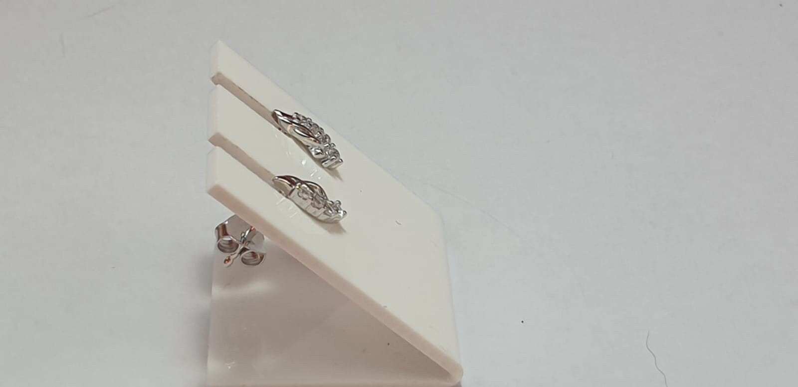 Edle Zirkonia Ohrstecker 925 Silber Cubic Zircon American Diamant Top Edel