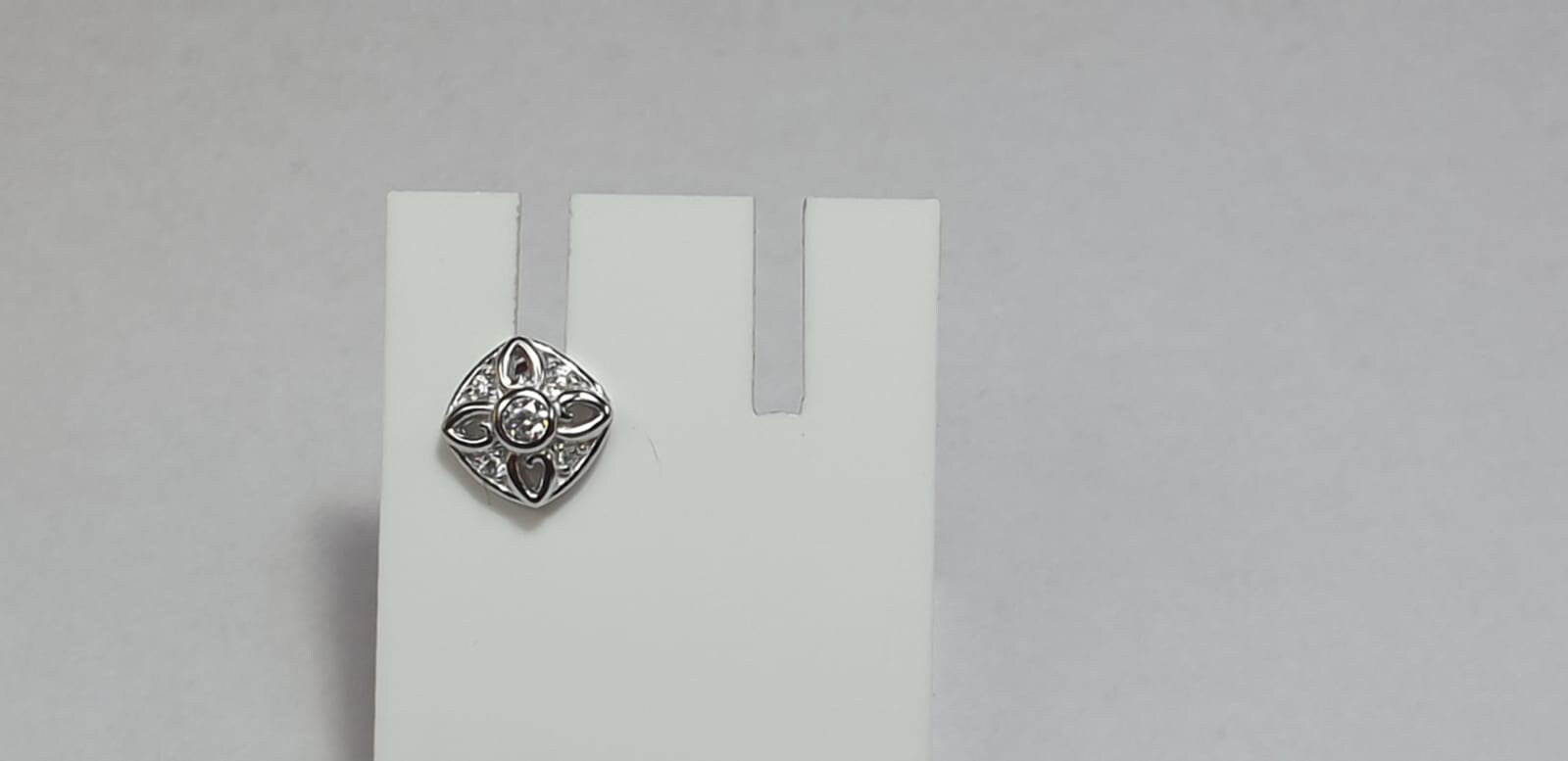 Edle Zirkonia Ohrstecker 925 Silber Ohrschmuck American Diamant Top Edel