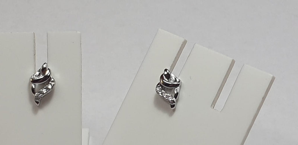 Edle Zirkonia Ohrstecker 925 Sterling Silber American Diamant Ohrschmuck Top
