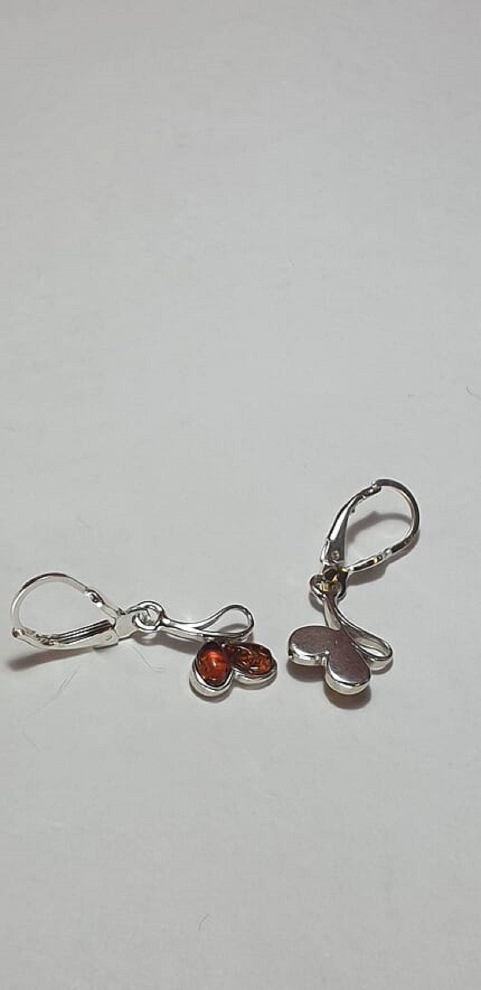 Edler Bernstein Ohrschmuck 925 Silber Ohrhanger Bernstein aus Litauen Top Edel