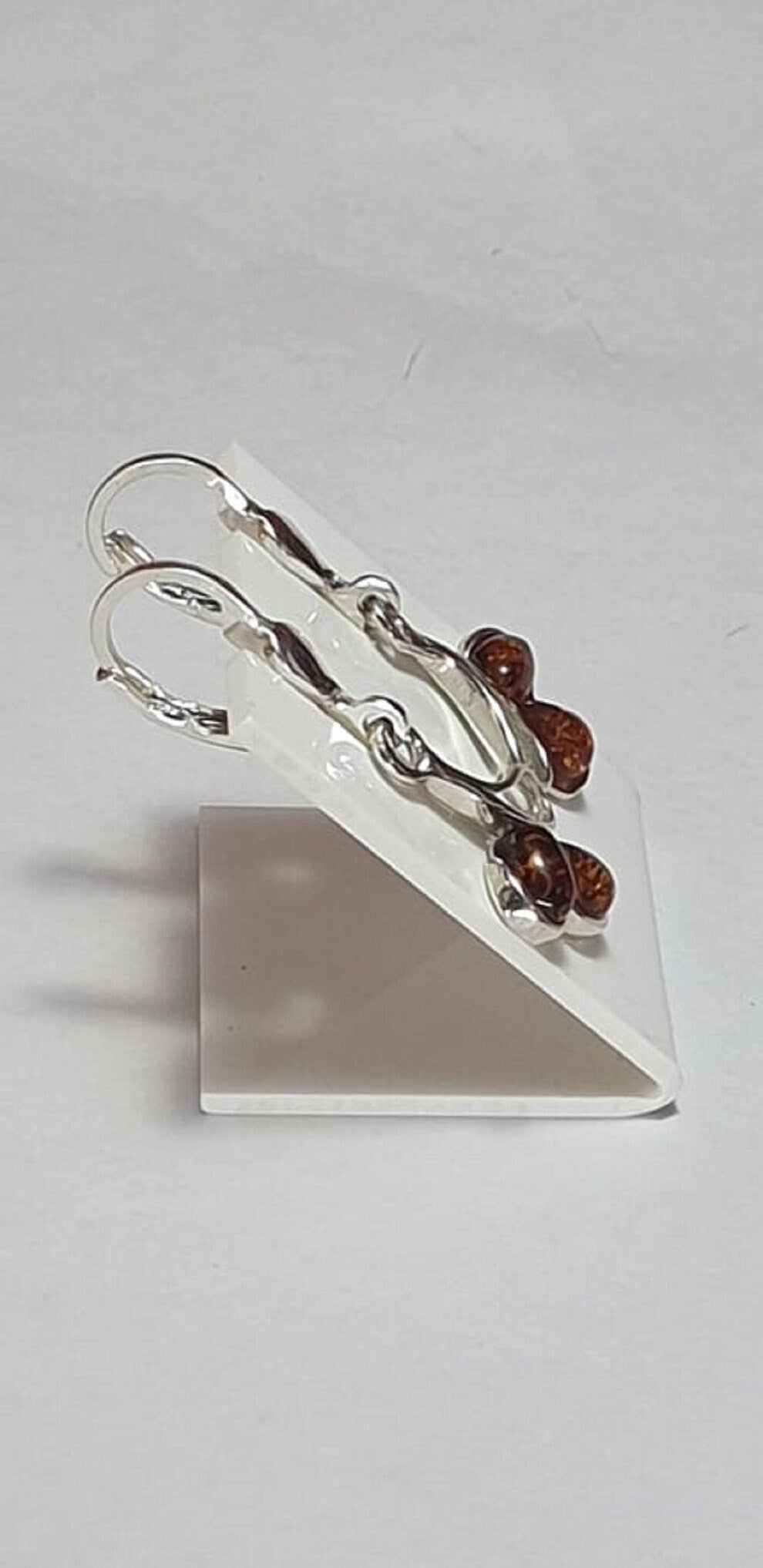 Edler Bernstein Ohrschmuck 925 Silber Ohrhanger Bernstein aus Litauen Top Edel