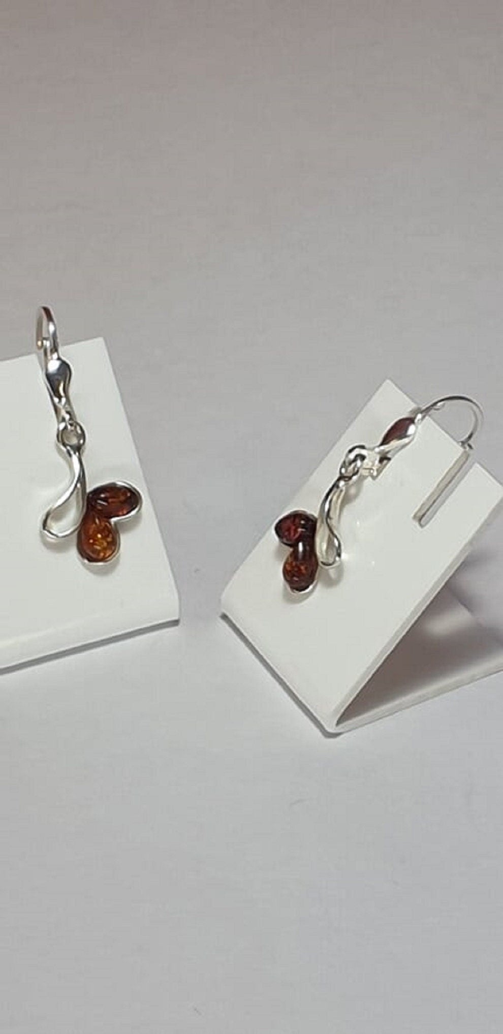 Edler Bernstein Ohrschmuck 925 Silber Ohrhanger Bernstein aus Litauen Top Edel