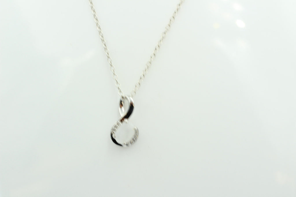 1,12 Carat Regenbogen Mondstein Anhänger 925 Silber Collier Kette mit Zirkonia
