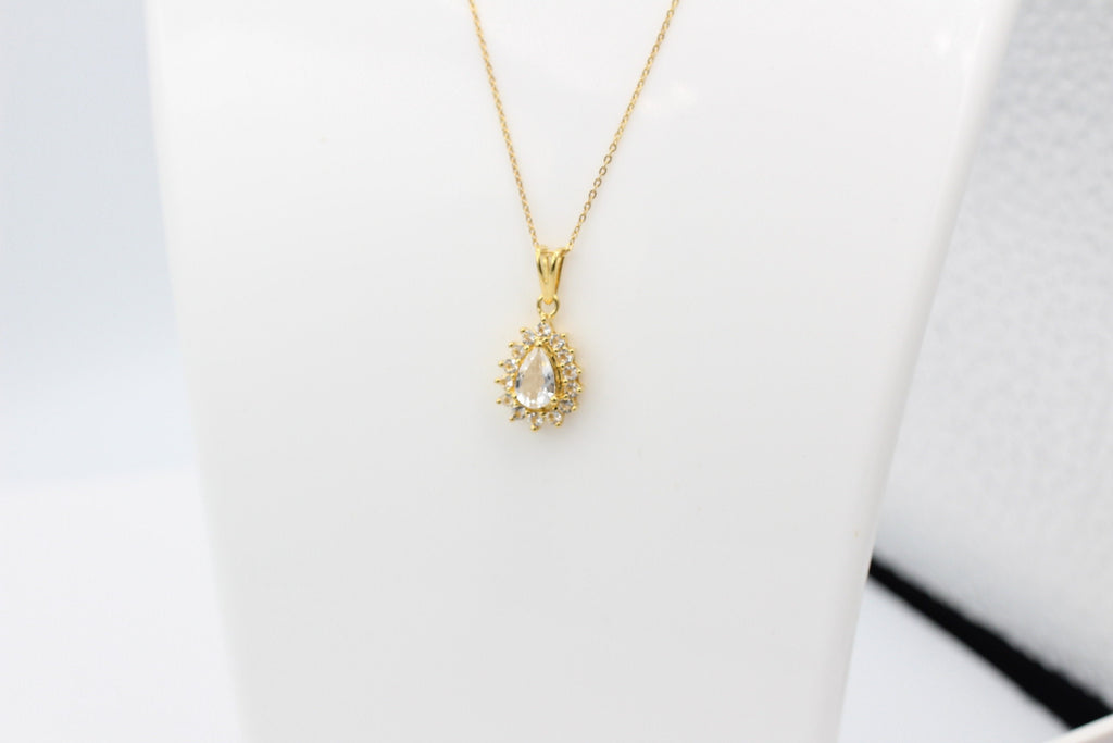 Edler 1,35 Carat  Weißtopas Anhänger 925 Silberweißer Topas Top