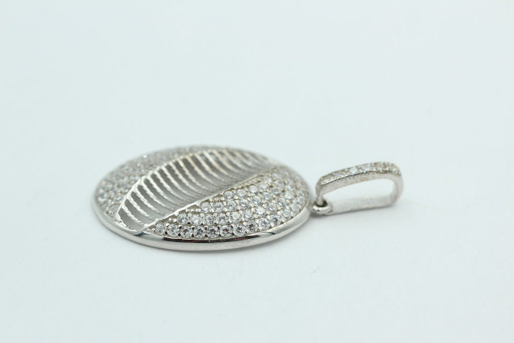 Anhänger mit Zirkonias 925 Silber Cubic Zirkon Silberanhänger Collier Kette Top