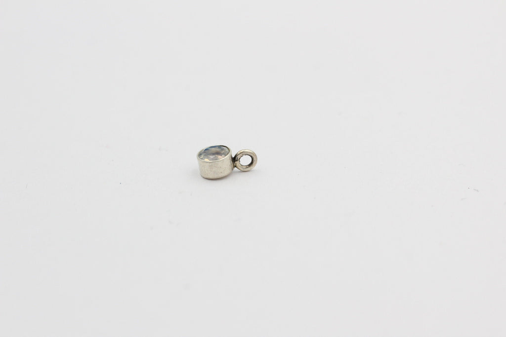 0,27 Cara Rosenquarz 5 mm Anhänger zum Bastel Armband Ohrsthänger Anhänger