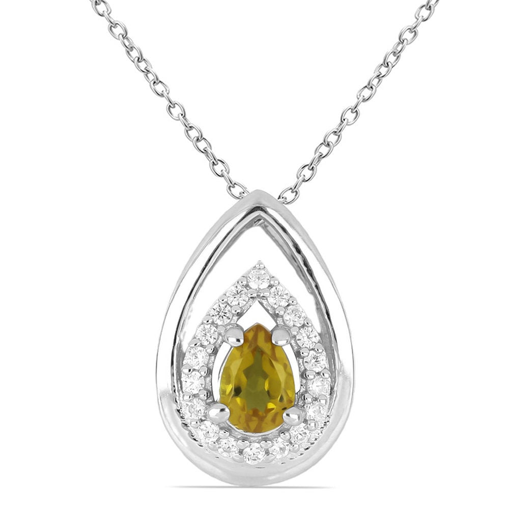 Edler 0,51 Carat Nano Zultanit Anhänger 925 Silber Collier Kette