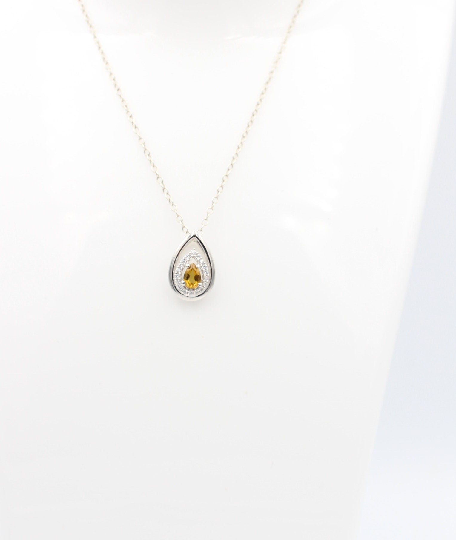 Edler 0,51 Carat Turmalin  Anhänger 925 Silber Top Anhänger