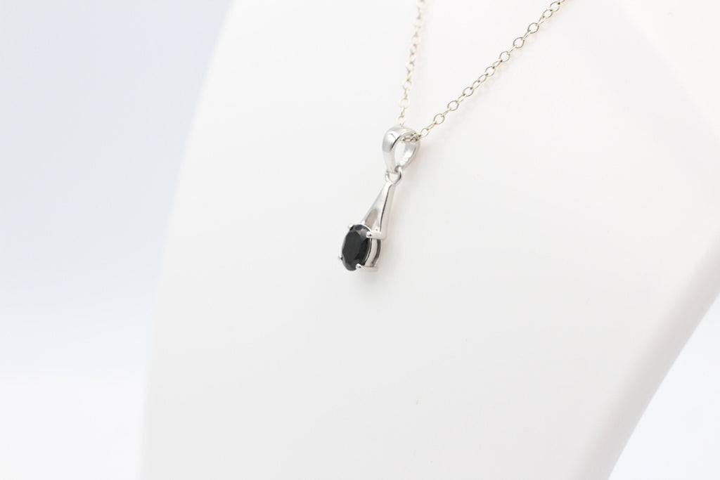 0,72  Carat Onyx Anhänger 925 Silber Onyxanhänger