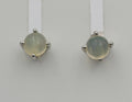 0,29 Carat äthiopischer opal Ohrstecker Unisex 925 Silber Welo Opal Edelstein