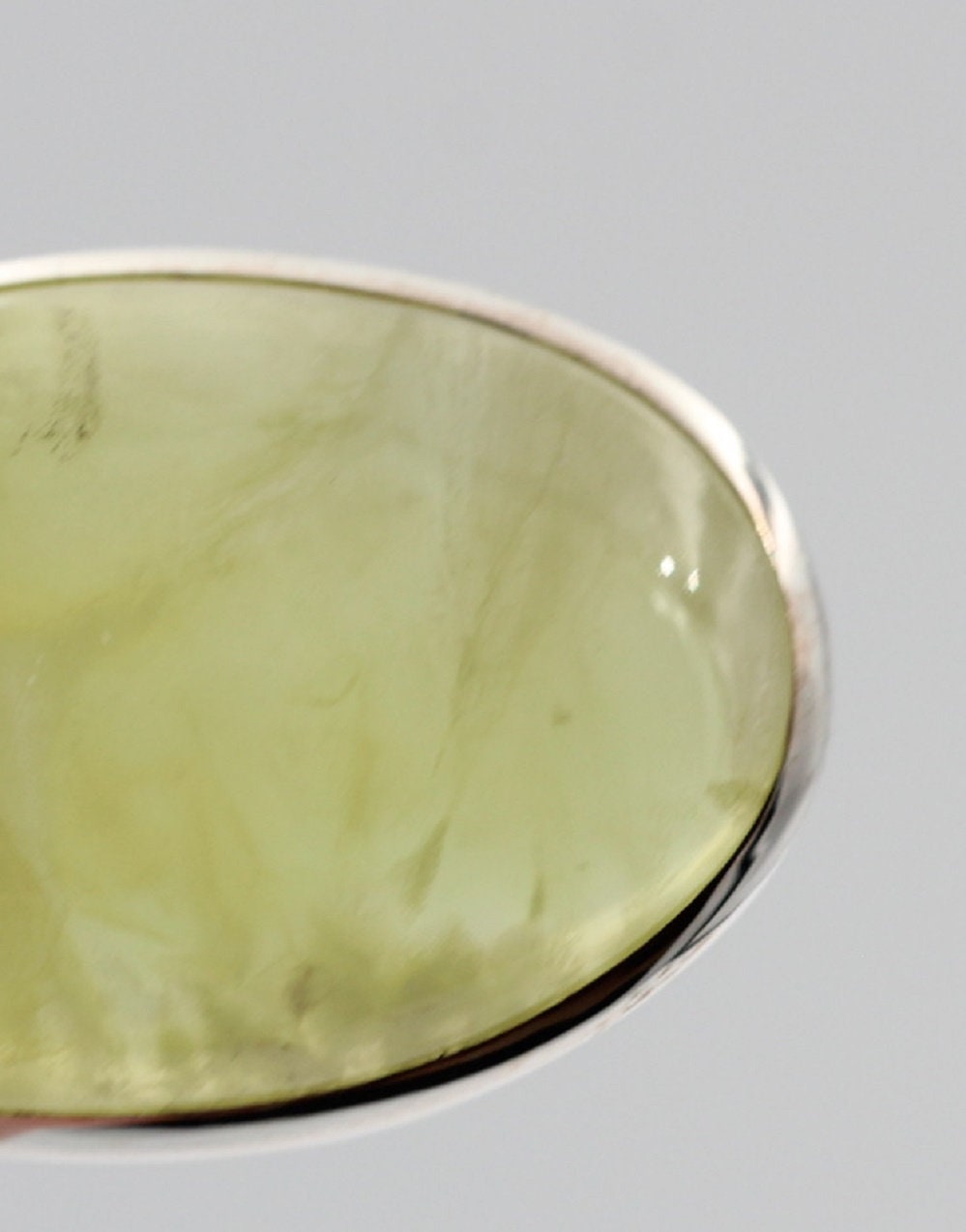 61,5 Carat Limonentopas Anhänger 925 Silber  Limonen Topas  Schmuck