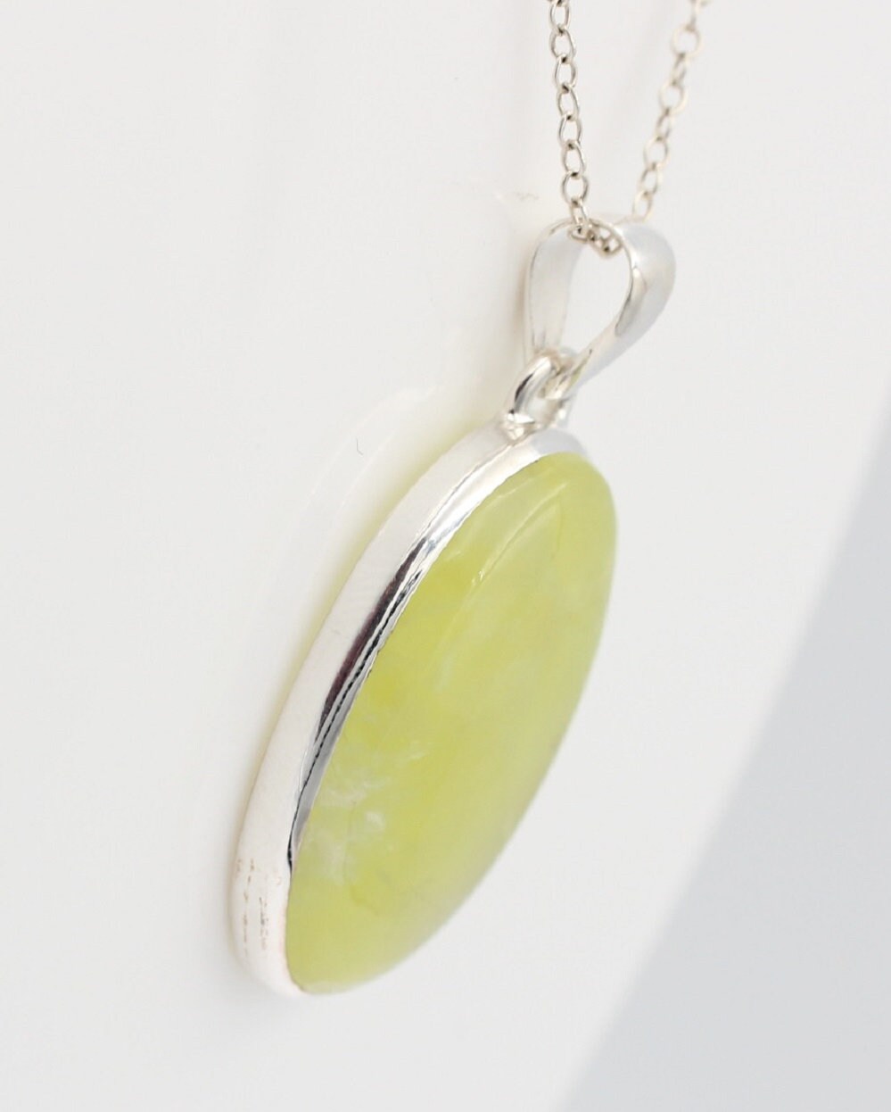61,5 Carat Limonentopas Anhänger 925 Silber  Limonen Topas  Schmuck