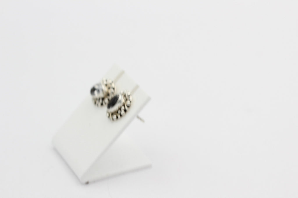 Edle 1,0 Carat Weitopas Ohrstecker 925 Silber Edelstein Ohrstecker Top Top